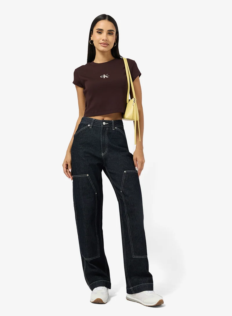 Calvin Klein Jeans  Casual Straight Fit Jeans for Women | Best Price UAE